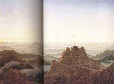 Caspar David Friedrich Morning in the Riesengebirge (mk10) China oil painting art